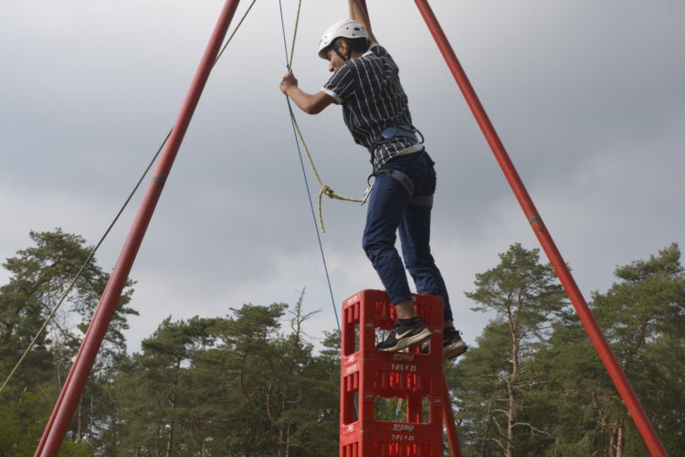 Kisten Klettern